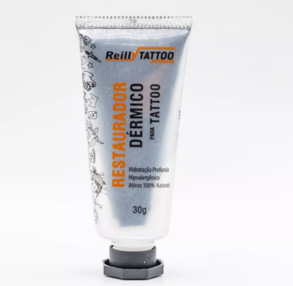 Pomada Aftercare Reilly Tattoo Tatuagem 20 Unidades 30g - Imagem 2