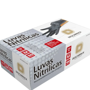 Luva nitrilica